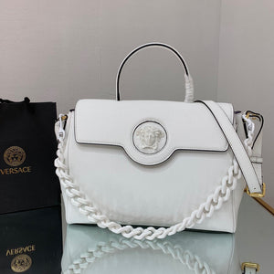 Versace DBFI038 La Medusa Large Handbag 1038 White - Default Title - View 1