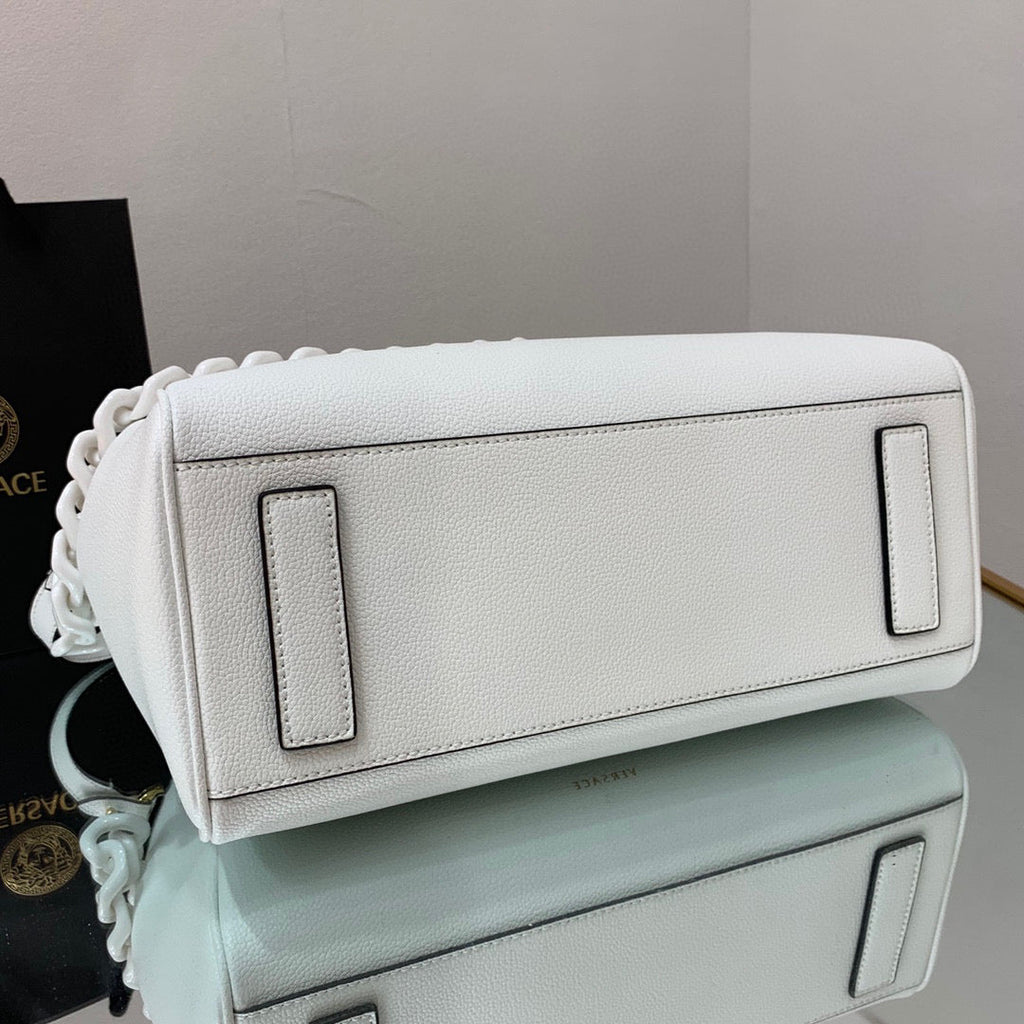 Versace DBFI038 La Medusa Large Handbag 1038 White