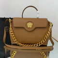 Versace DBFI038 La Medusa Large Handbag 1038 Tan - Default Title - View 1