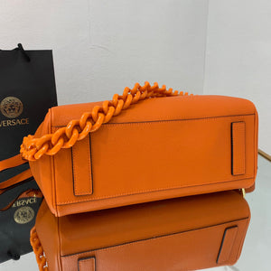 Versace DBFI038 La Medusa Large Handbag 1038 Orange - Default Title - View 9