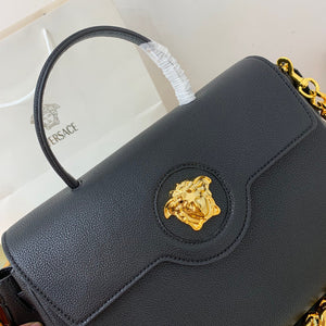 Versace DBFI038 La Medusa Large Handbag 1038 Black Gold - Default Title - View 5