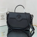 Versace DBFI038 La Medusa Large Handbag 1038 Black