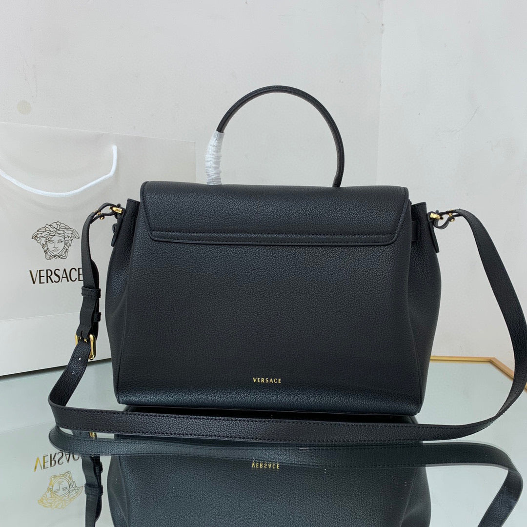 Versace DBFI038 La Medusa Large Handbag 1038 Black