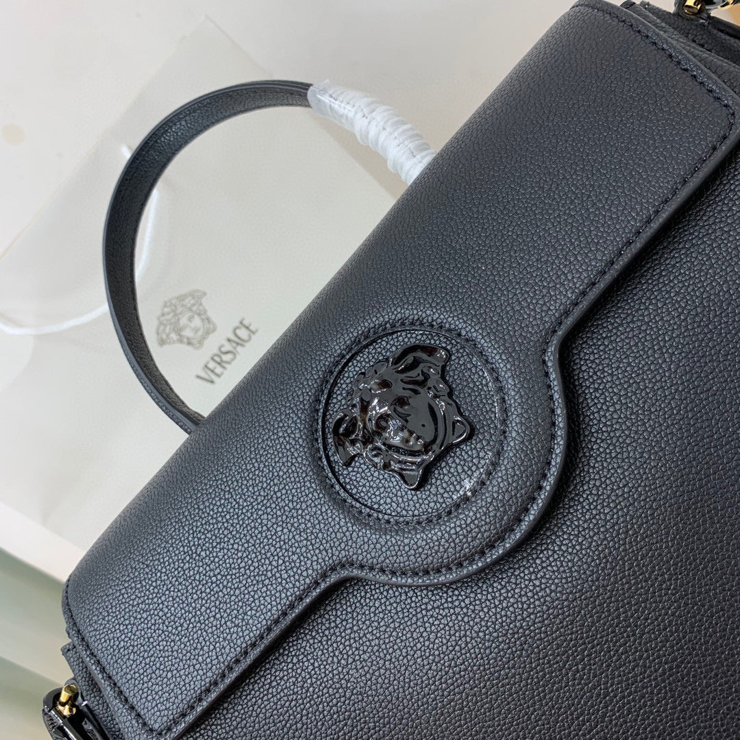 Versace DBFI038 La Medusa Large Handbag 1038 Black