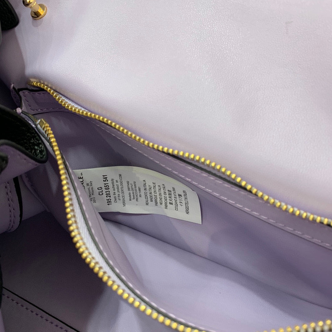 Versace DBFI038 La Medusa Large Handbag 1038 Black