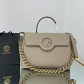 Versace DBFI038 La Medusa Large Handbag 1038 Gray - Default Title - View 1