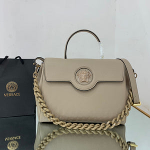 Versace DBFI038 La Medusa Large Handbag 1038 Gray - Default Title - View 1