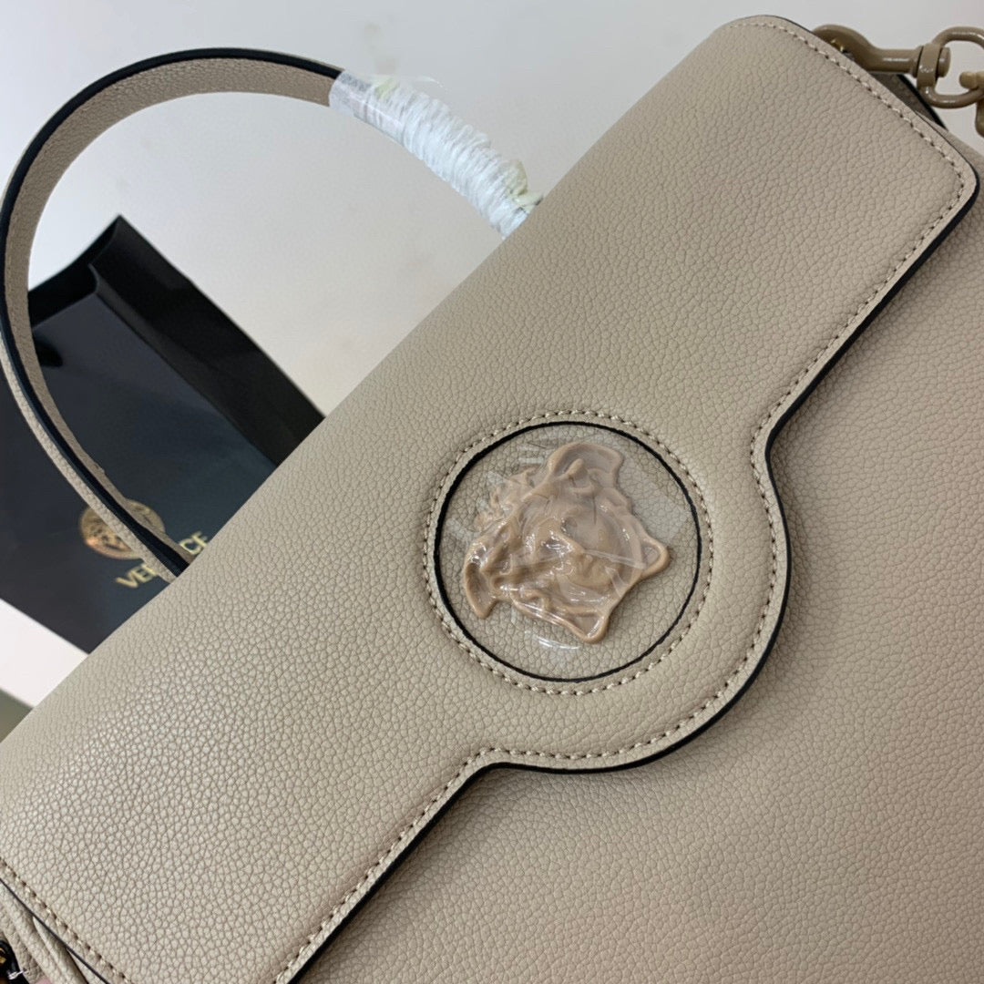 Versace DBFI038 La Medusa Large Handbag 1038 Gray - Default Title - View 5