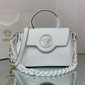 Versace DBFI039 La Medusa Medium Handbag 1039 White - Default Title - View 1
