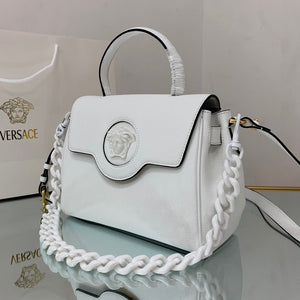 Versace DBFI039 La Medusa Medium Handbag 1039 White - Default Title - View 4