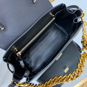 Versace DBFI039 La Medusa Medium Handbag 1039 Black Gold - Default Title - View 7