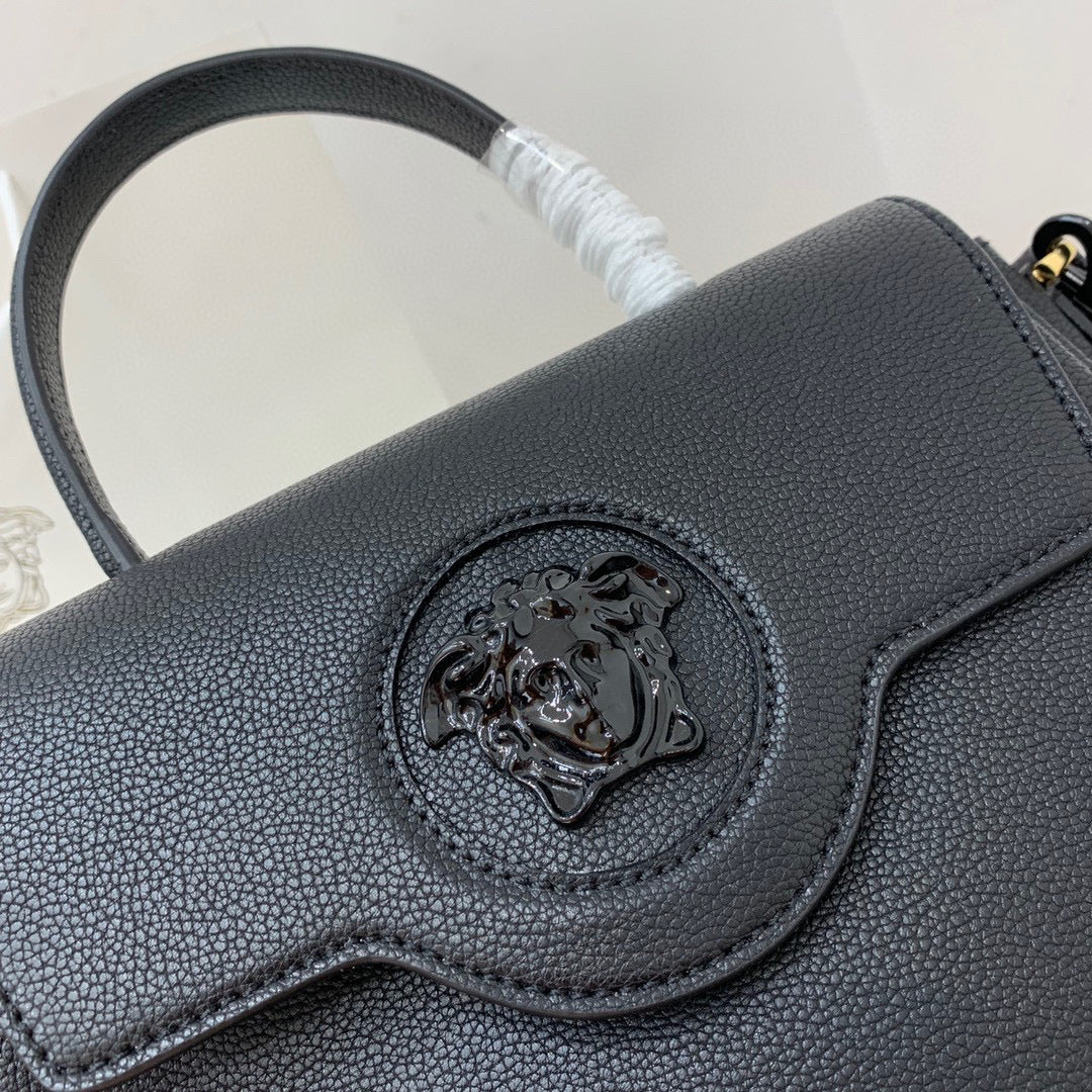 Versace DBFI039 La Medusa Medium Handbag 1039 Black - Default Title - View 5