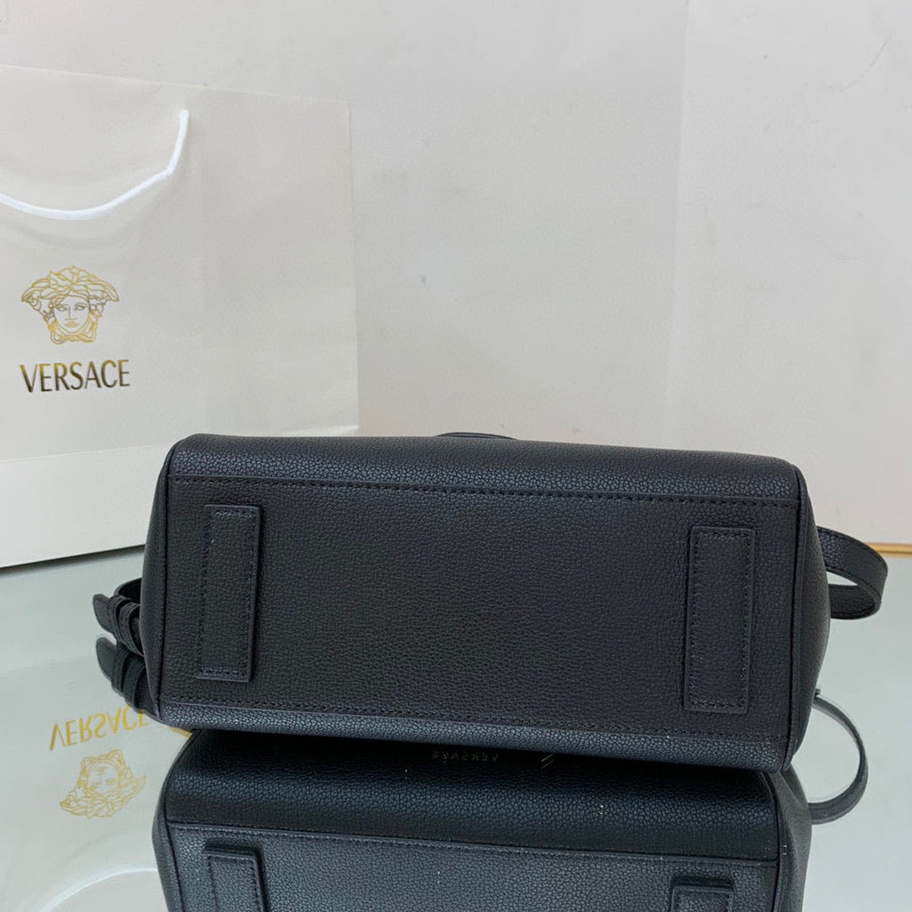 Versace DBFI039 La Medusa Medium Handbag 1039 Black