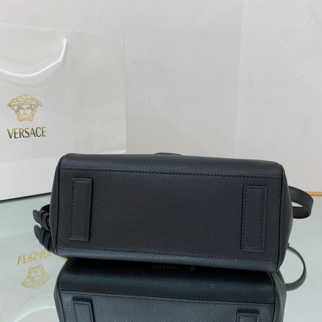 Versace DBFI039 La Medusa Medium Handbag 1039 Black