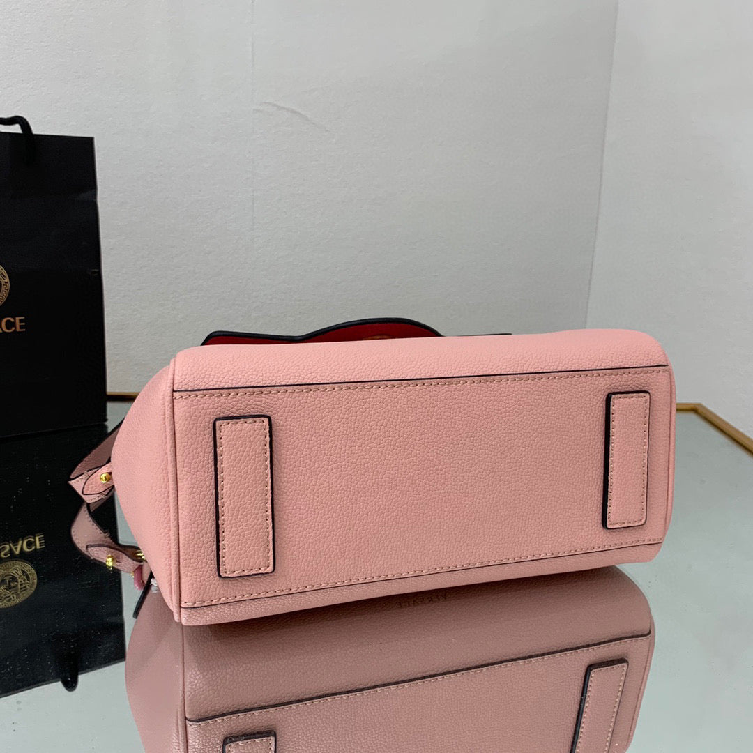 Versace DBFI039 La Medusa Medium Handbag 1039 Pink Plum