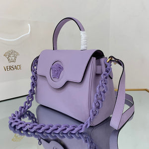 Versace DBFI039 La Medusa Medium Handbag 1039 Purple - Default Title - View 4