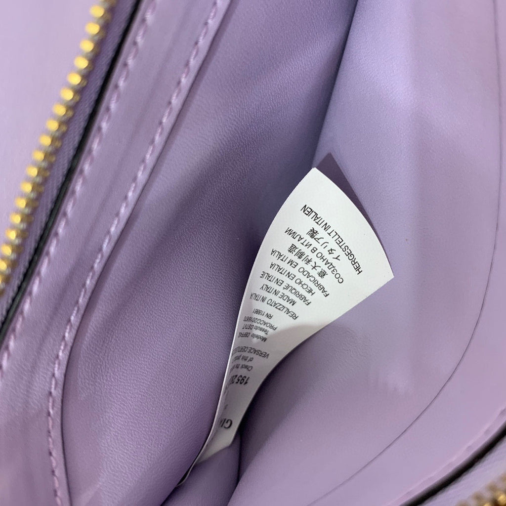 Versace DBFI039 La Medusa Medium Handbag 1039 Purple
