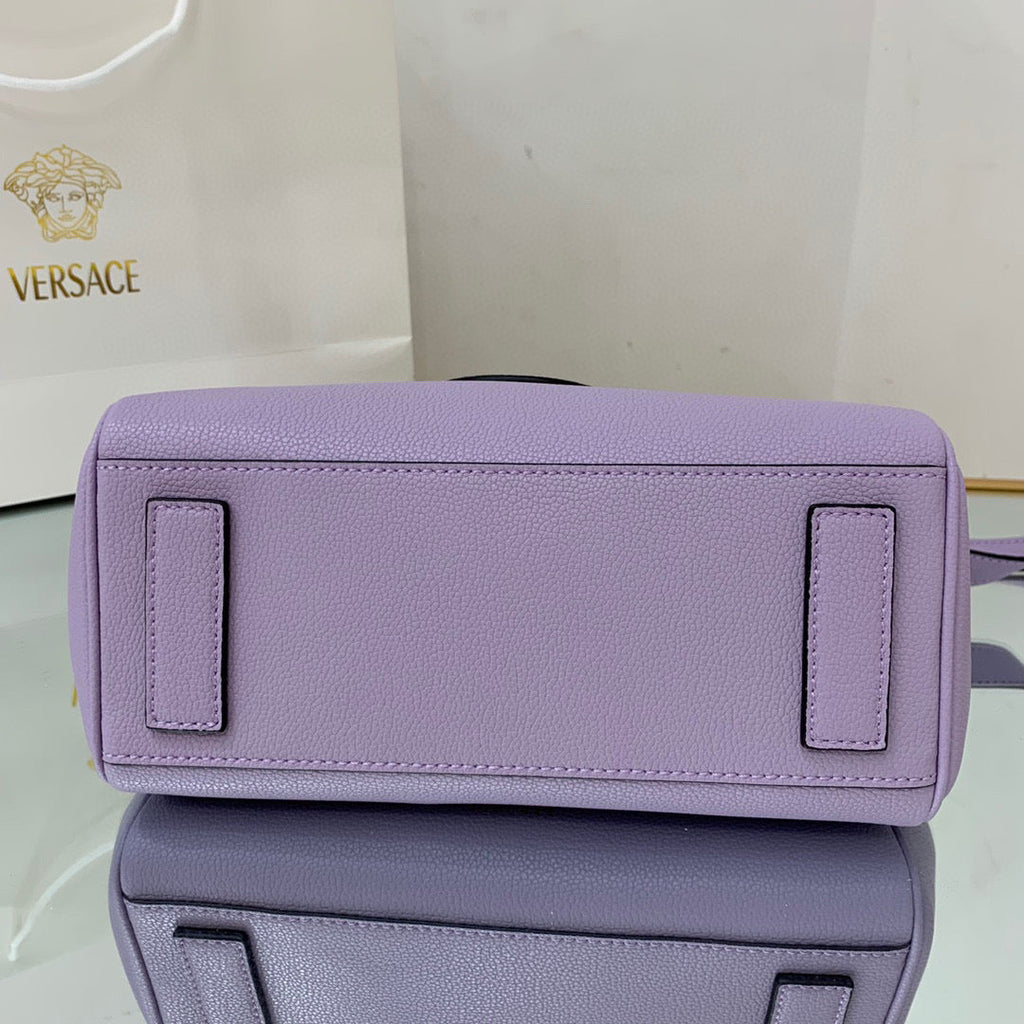 Versace DBFI039 La Medusa Medium Handbag 1039 Purple