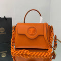 Versace DBFI039 La Medusa Medium Handbag 1039 Orange - Default Title - View 1