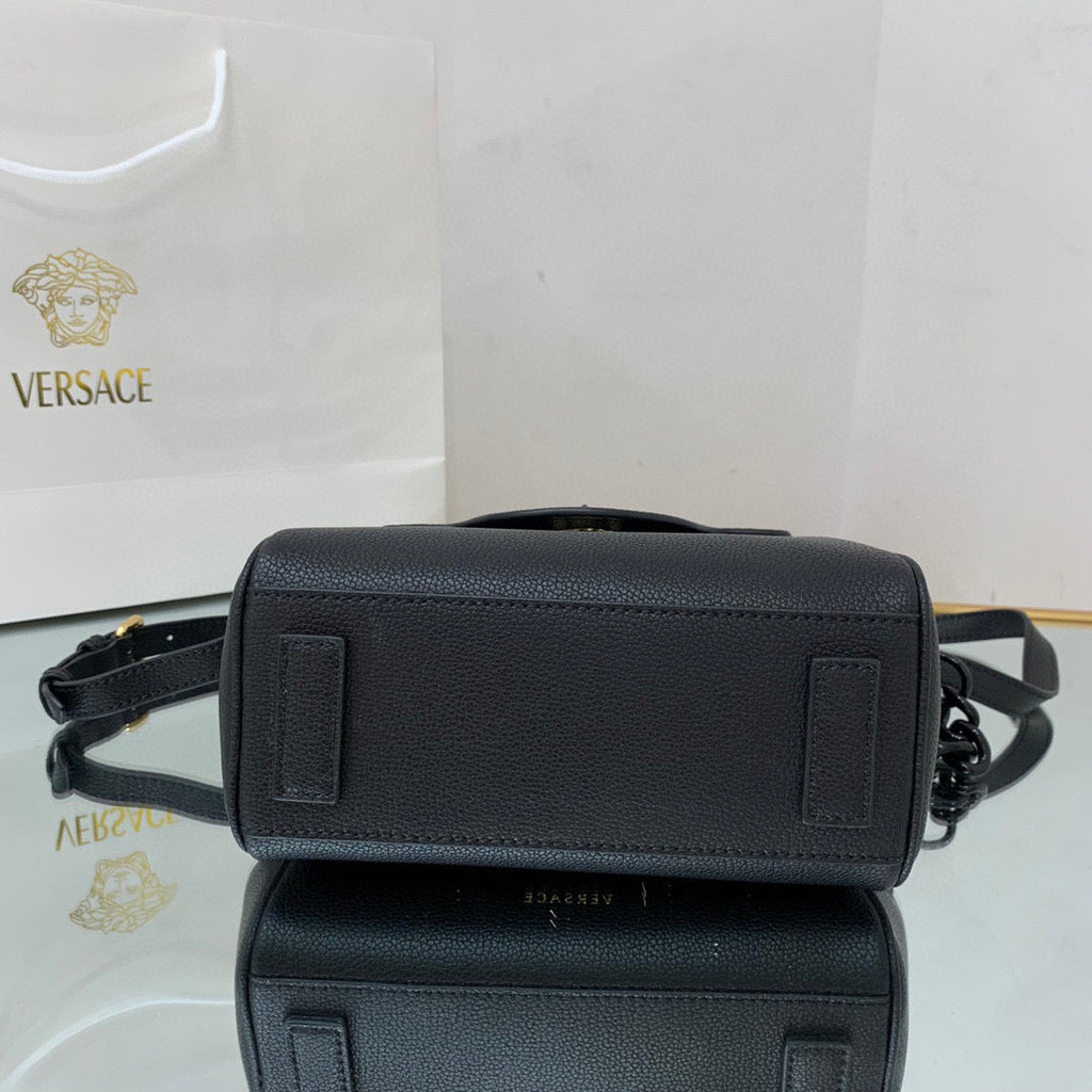 Versace DBFI040 La Medusa Small Handbag 1040 Black
