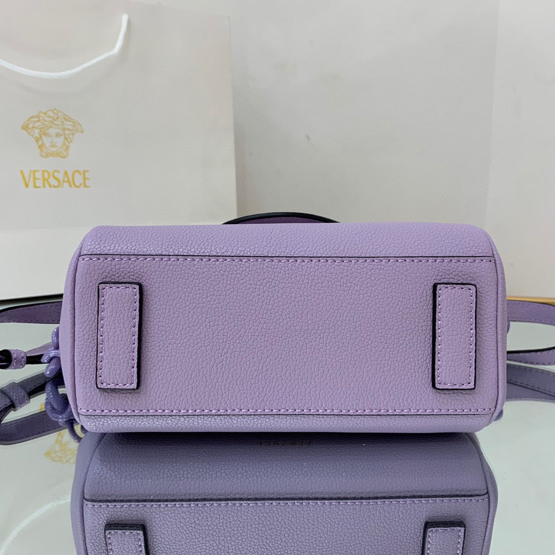 Versace DBFI040 La Medusa Small Handbag 1040 Purple