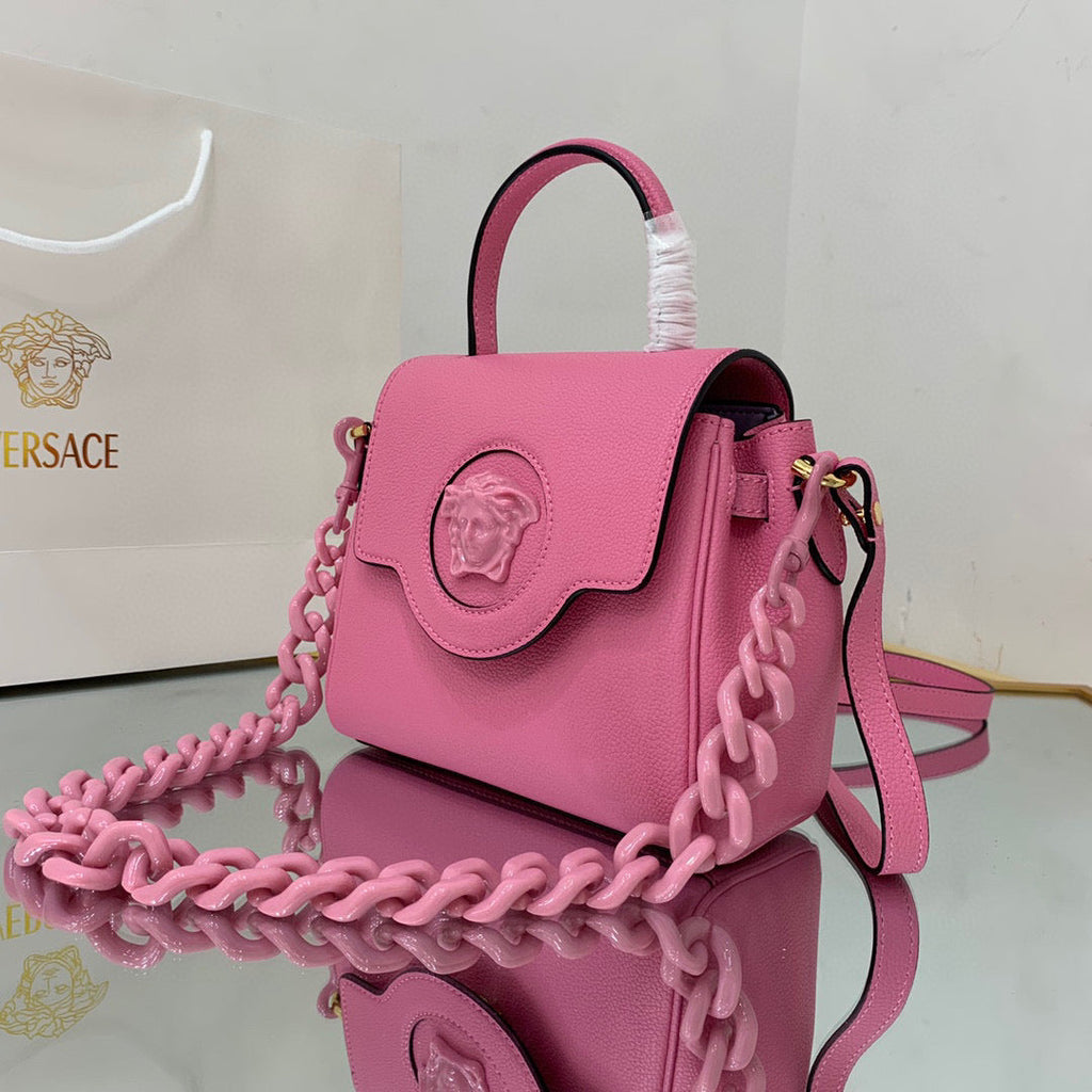Versace DBFI040 La Medusa Small Handbag 1040 Pink