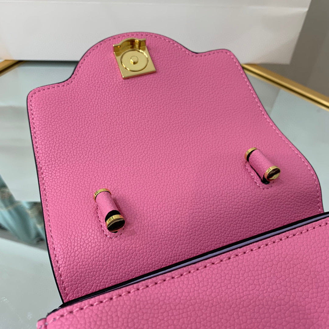 Versace DBFI040 La Medusa Small Handbag 1040 Pink