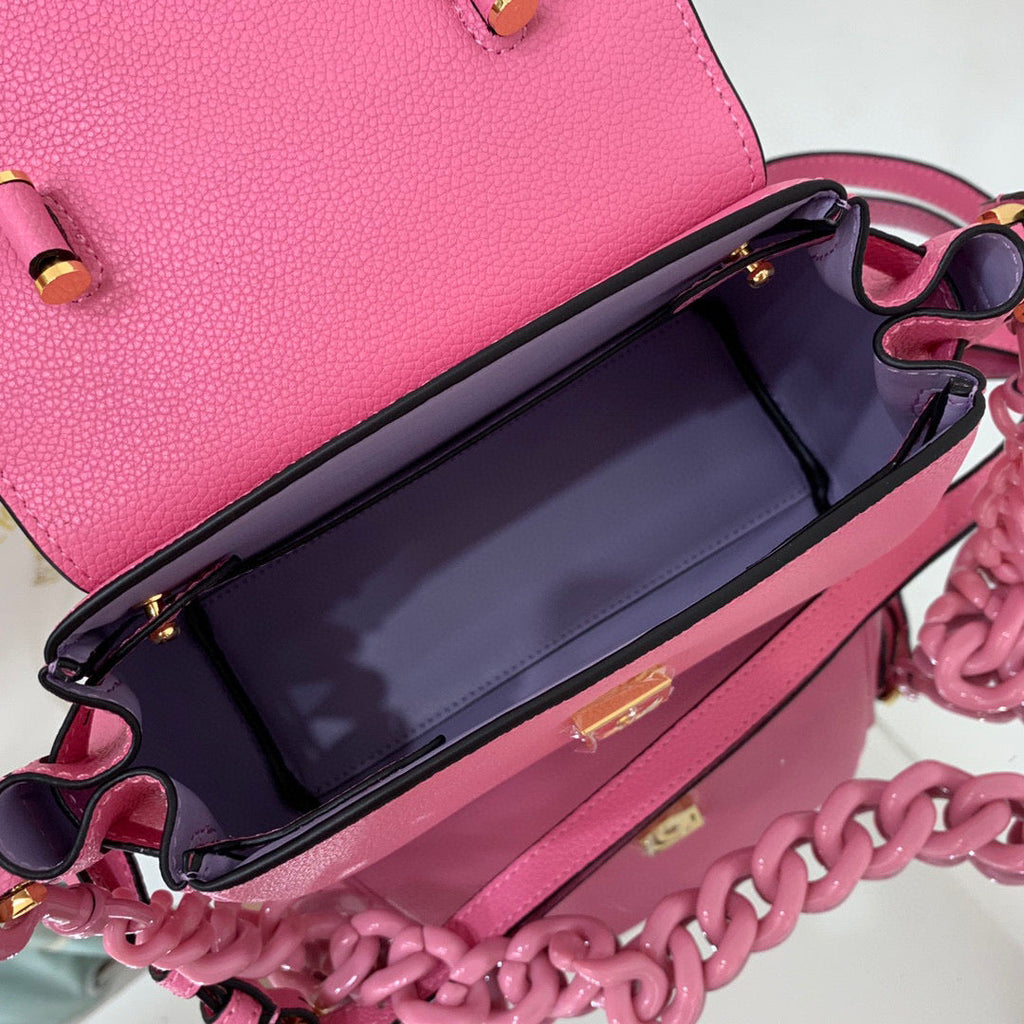 Versace DBFI040 La Medusa Small Handbag 1040 Pink