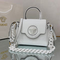Versace DBFI040 La Medusa Small Handbag 1040 White - Default Title - View 1