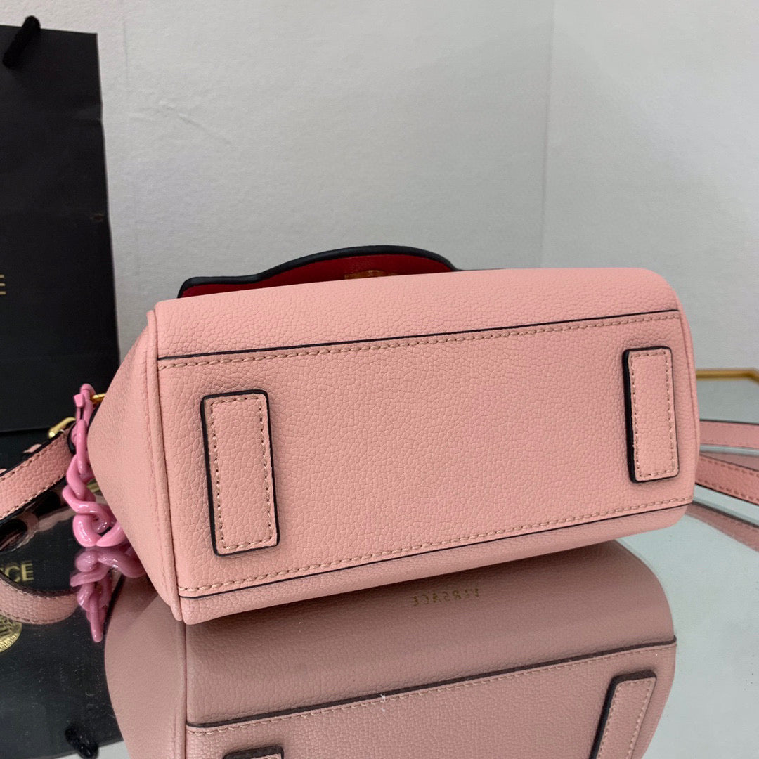 Versace DBFI040 La Medusa Small Handbag 1040 Pink Plum