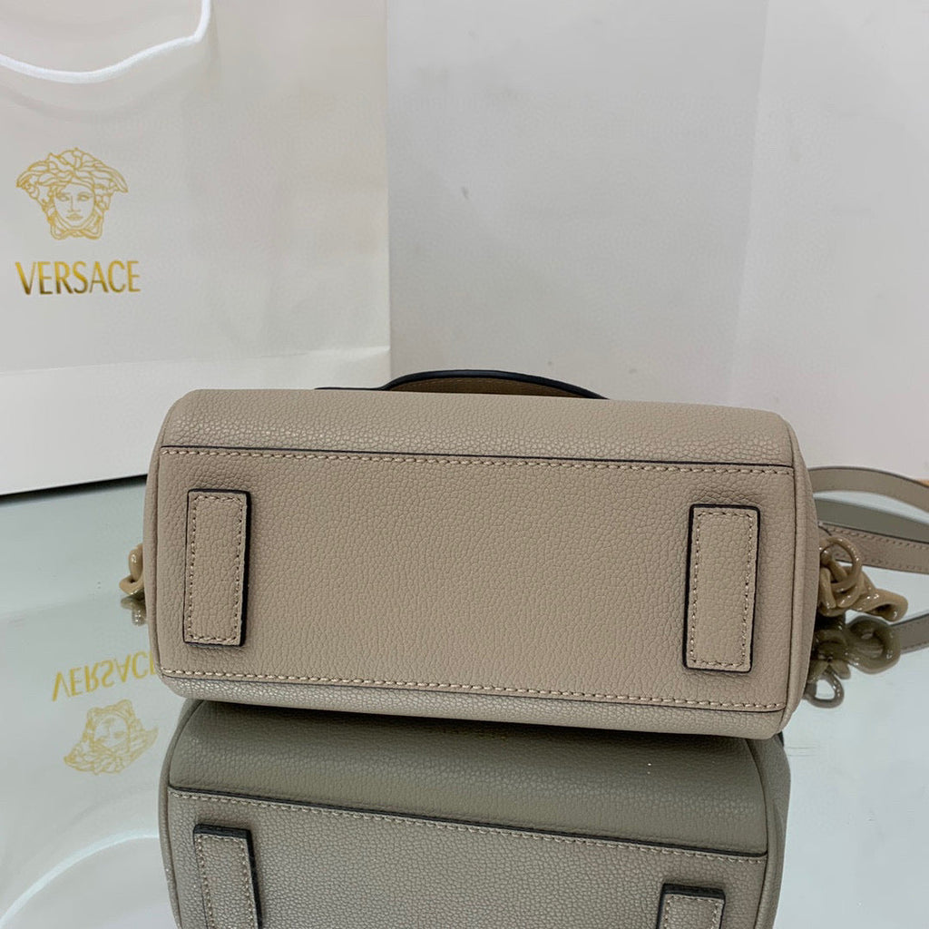 Versace DBFI040 La Medusa Small Handbag 1040 Gray