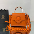 Versace DBFI040 La Medusa Small Handbag 1040 Orange - Default Title - View 1