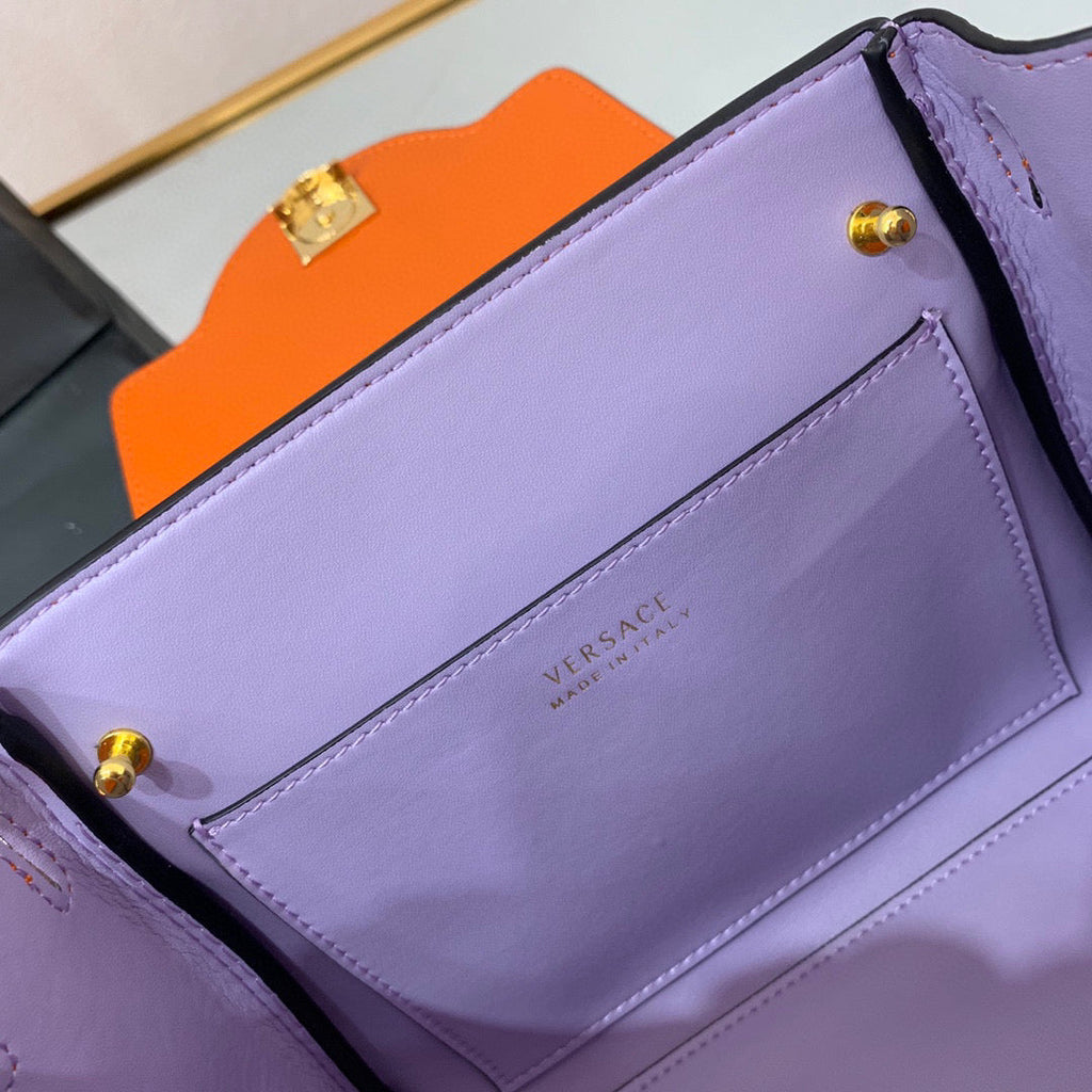 Versace DBFI040 La Medusa Small Handbag 1040 Orange