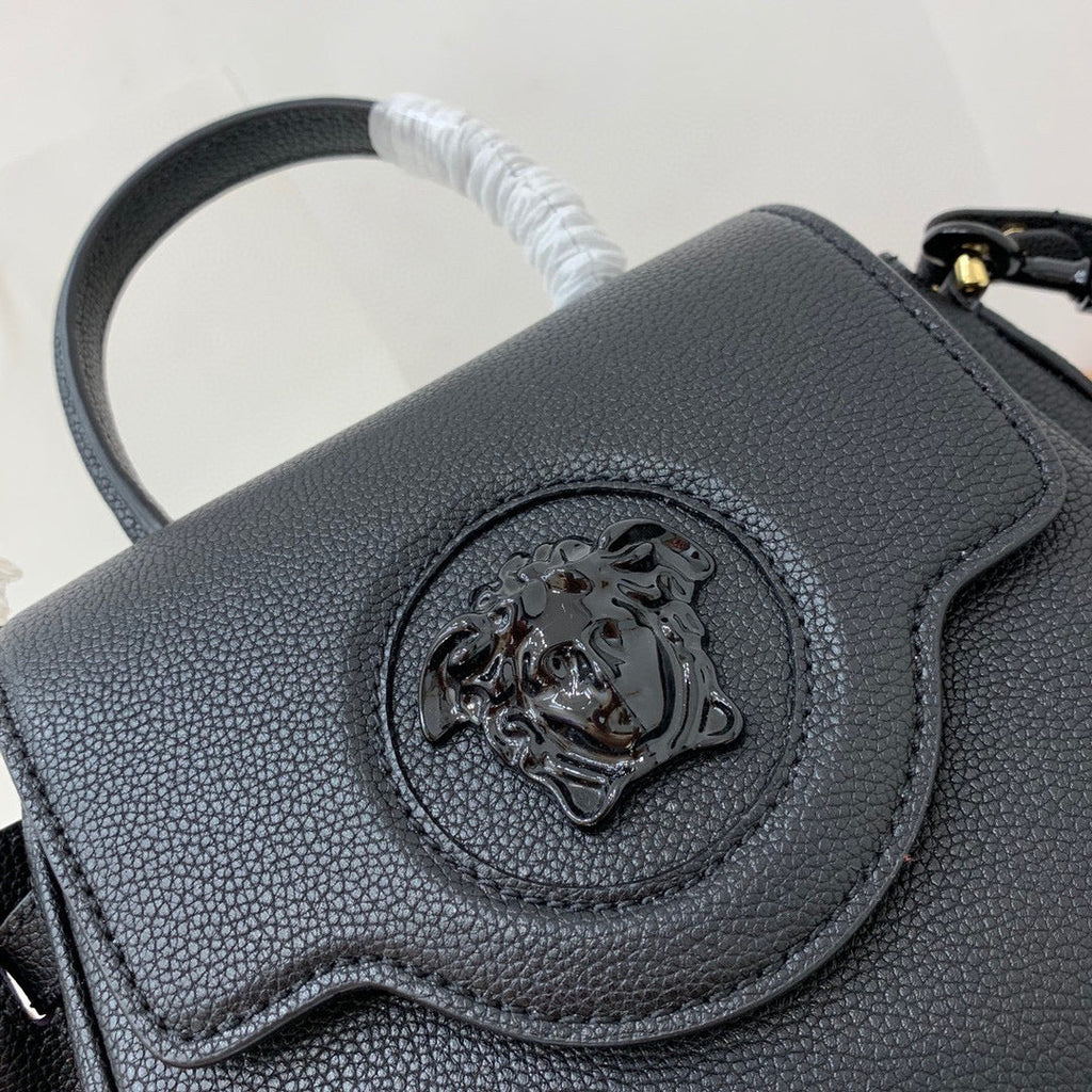 Versace DBFI040 La Medusa Small Handbag 1040 Black
