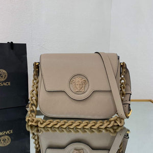 Versace DBFI067 La Medusa Small Handbag 1067 Gray - Default Title - View 1