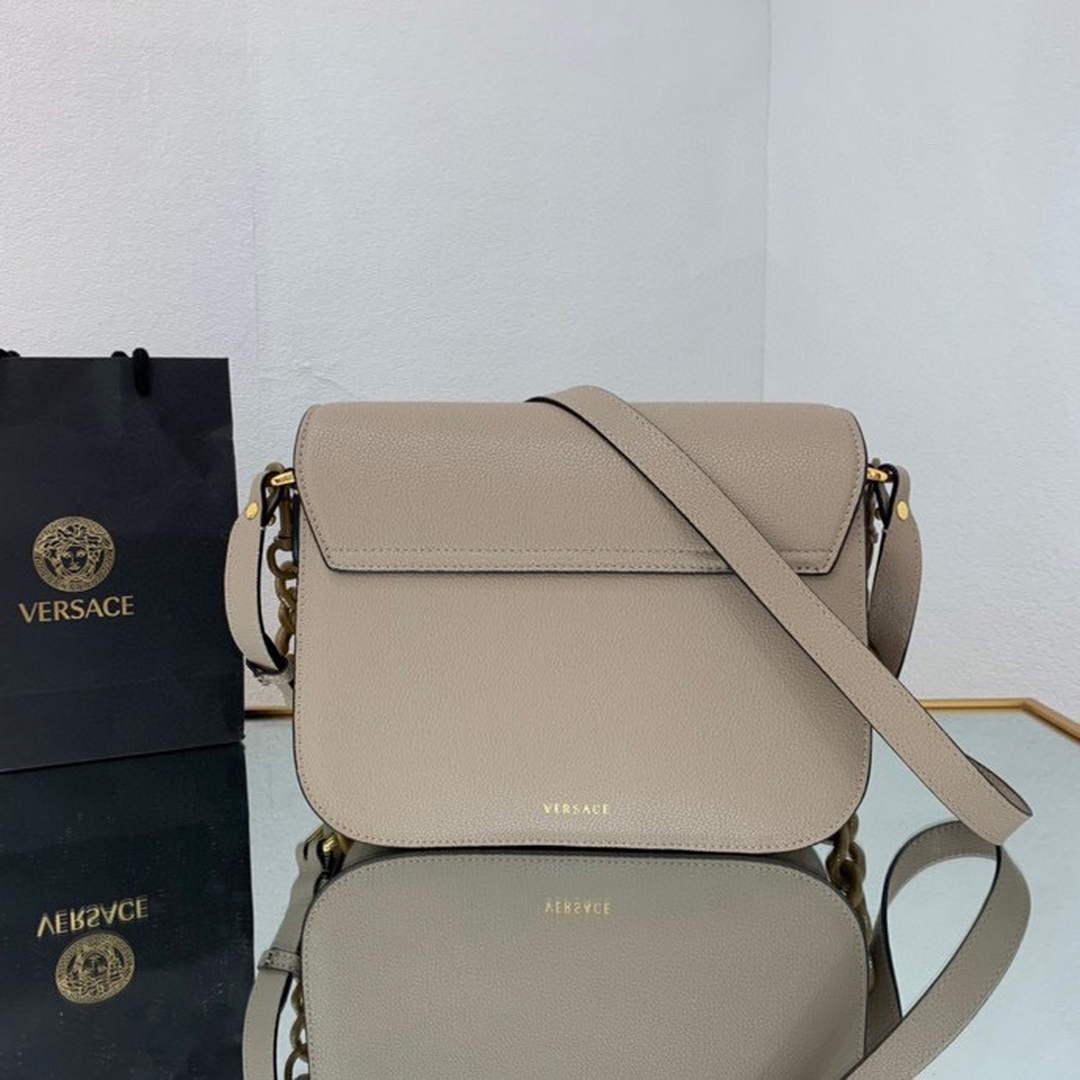 Versace DBFI067 La Medusa Small Handbag 1067 Gray