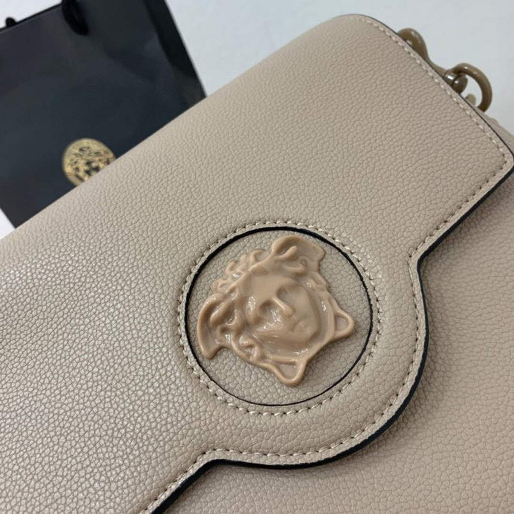 Versace DBFI067 La Medusa Small Handbag 1067 Gray