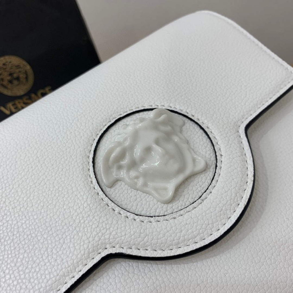 Versace DBFI067 La Medusa Small Handbag 1067 White