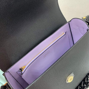 Versace DBFI067 La Medusa Small Handbag 1067 Black - Default Title - View 8