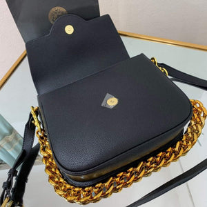 Versace DBFI067 La Medusa Small Handbag 1067 Black Gold - Default Title - View 6
