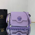 Versace DBFI067 La Medusa Small Handbag 1067 Purple - Default Title - View 1