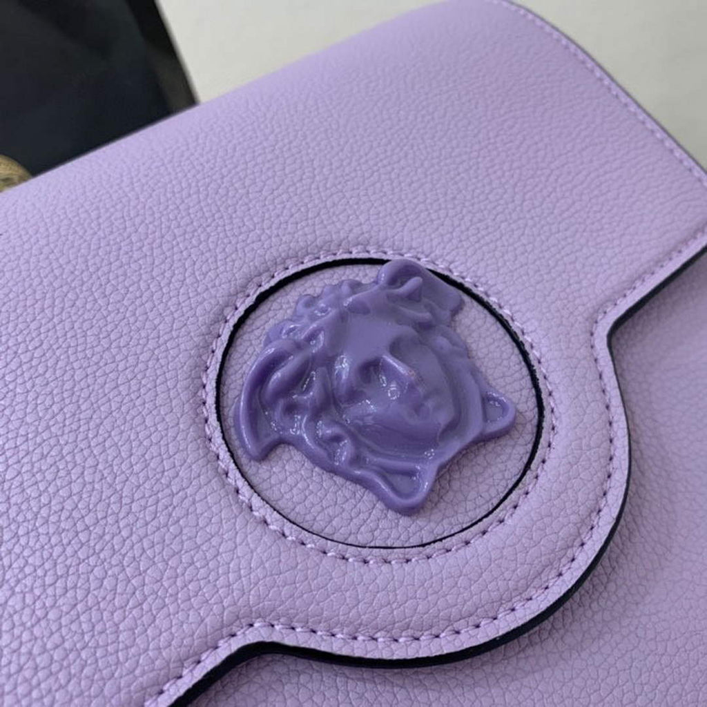 Versace DBFI067 La Medusa Small Handbag 1067 Purple