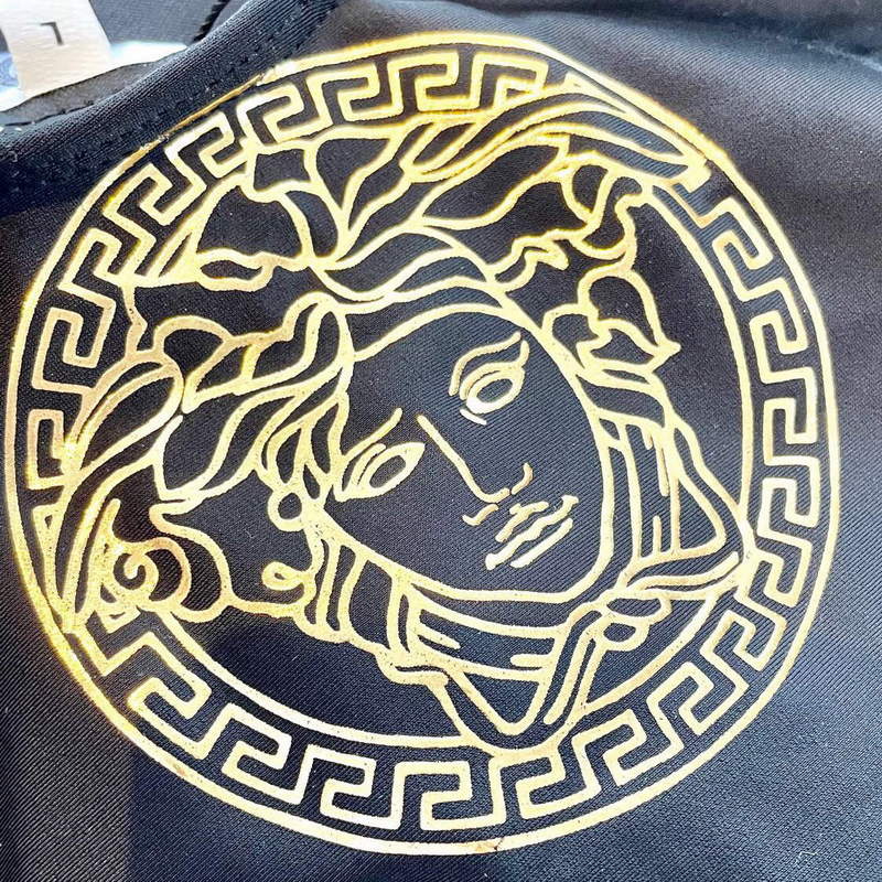 Versace FENDACE 1006615 Logo One-Piece Swimsuit