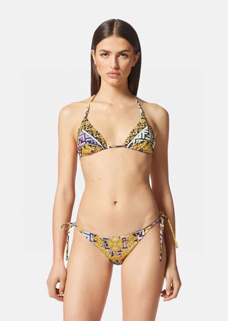 Versace FENDACE Gold Baroque Bikini 1005957