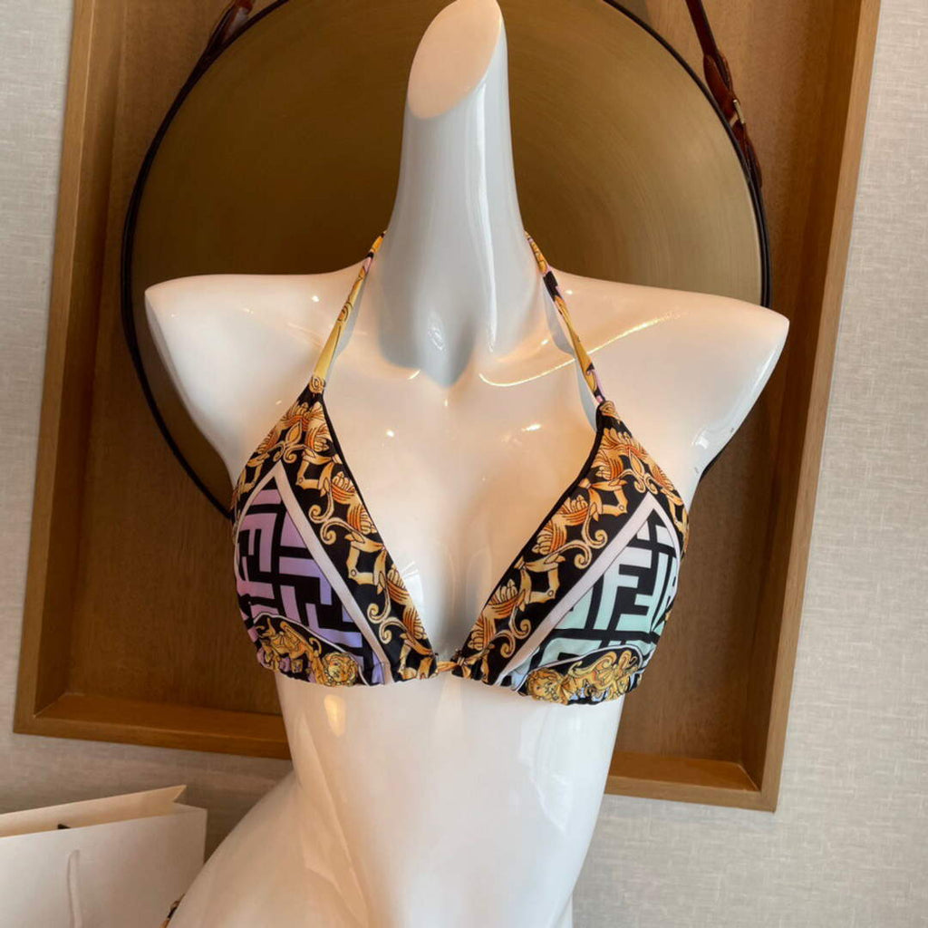 Versace FENDACE Gold Baroque Bikini 1005957