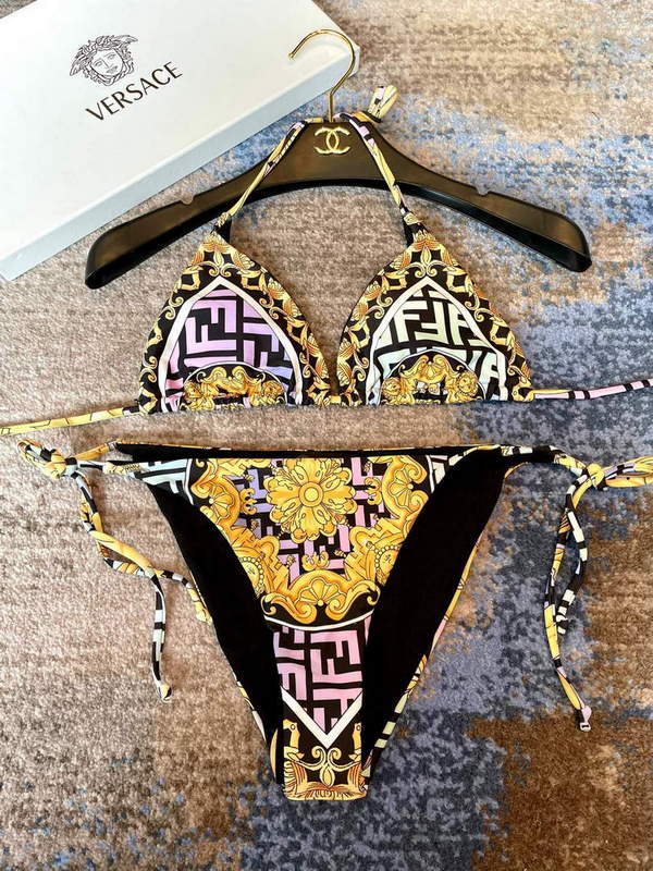 Versace FENDACE Gold Baroque Bikini 1005957