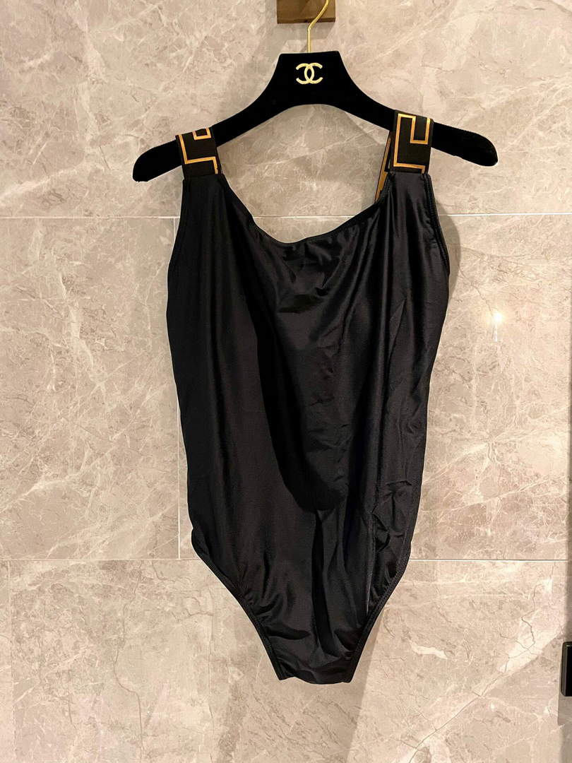 Versace Greca Border One-Piece Swimsuit  ABD01098