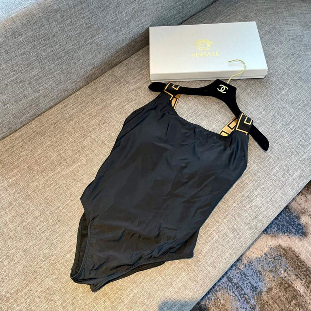 Versace Greca Border One-Piece Swimsuit  ABD01098