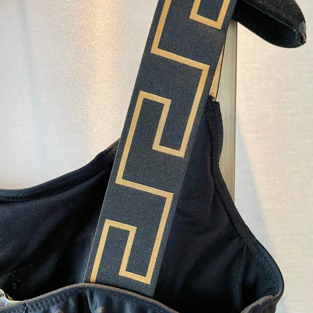 Versace Greca Border One-Piece Swimsuit  ABD01098