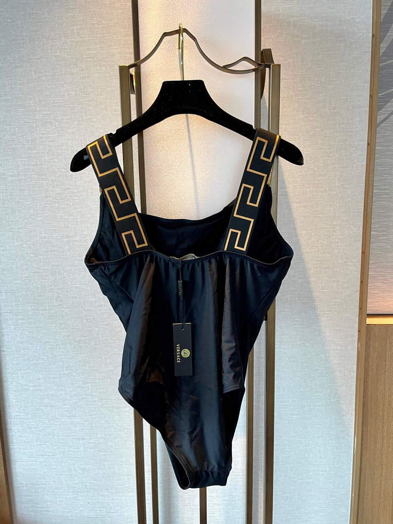 Versace Greca Border One-Piece Swimsuit  ABD01098